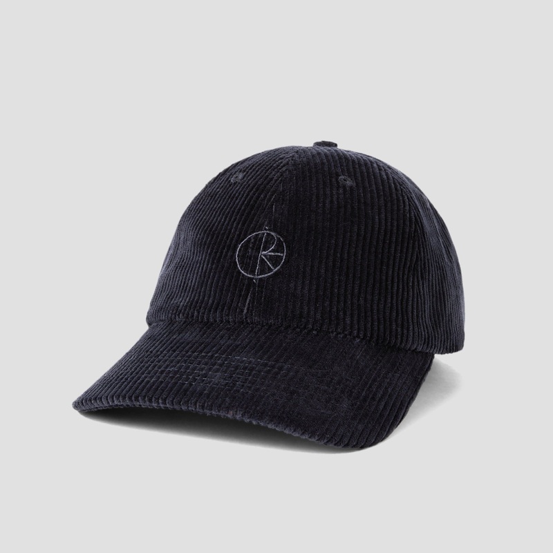 Polar Stroke Logo Cord Cap Navy Small