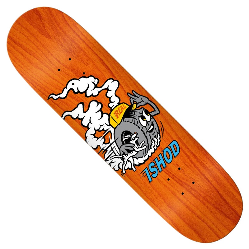 Real Ishod Wair Mascot Easy Rider Twin Tail Deck Assorted Woodgrain 8.25 x 31.8 WB:14.33