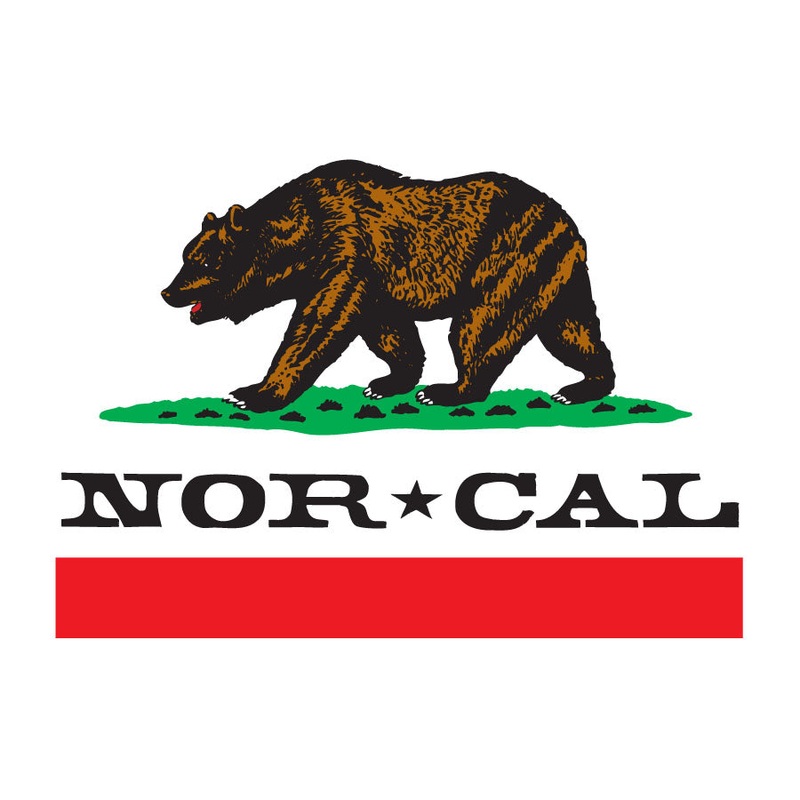 Republic 5in Nor Cal Stickers (25 Pack) Multi 5 in