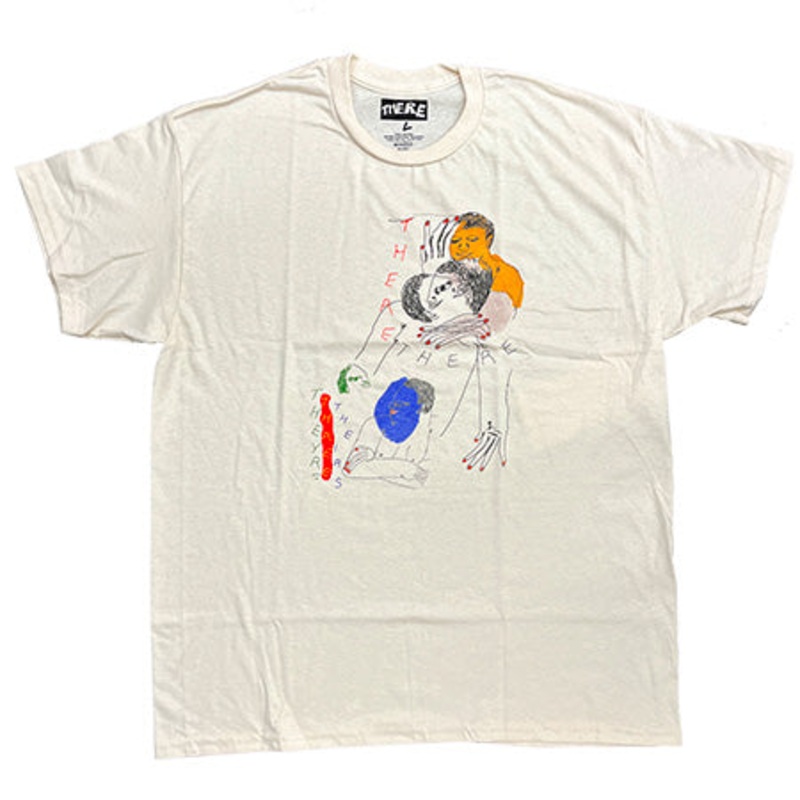 There Drawing T Shirt Natural Extra Large
