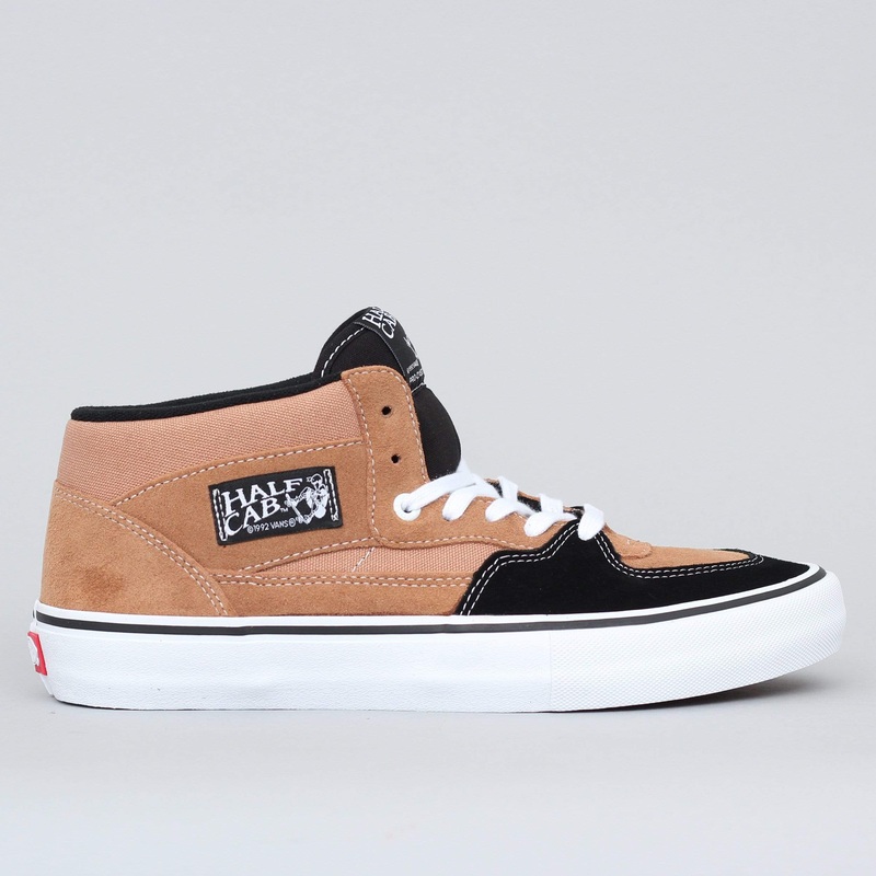 Vans Half Cab Pro Shoes Camel / Black UK8