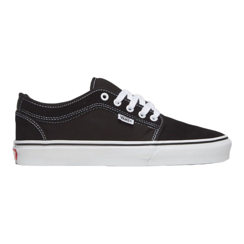 Vans Skate Chukka Low Shoes Black/White 9