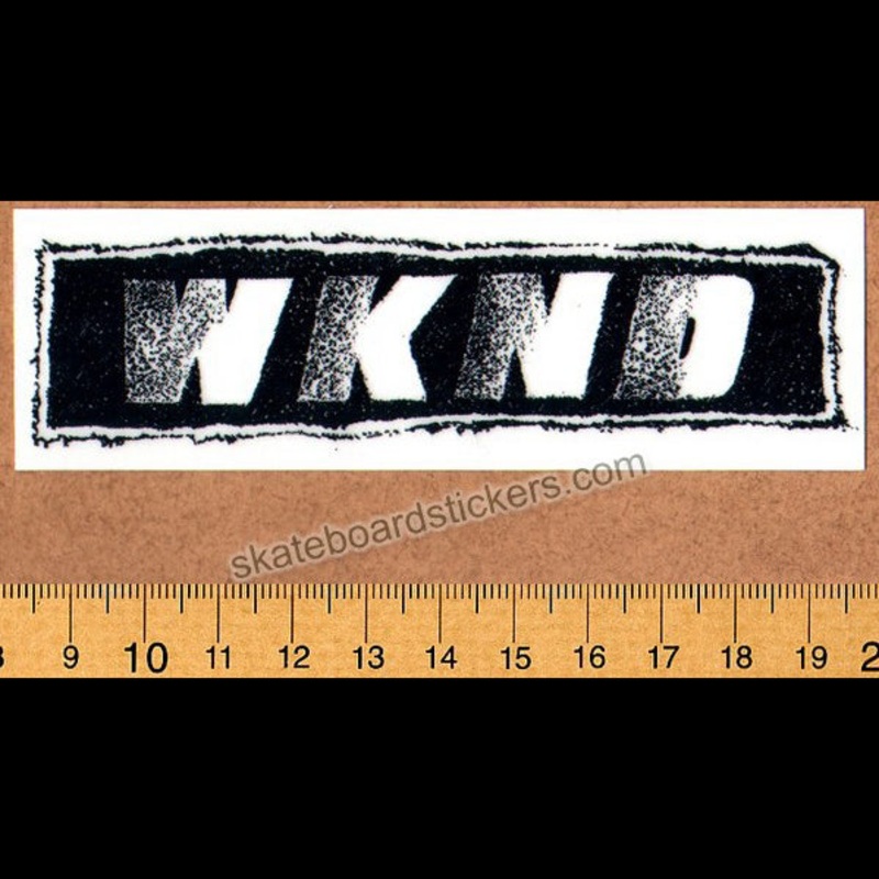 WKND Skateboards – Sketched Skateboard Sticker