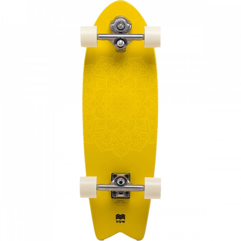 Yow Huntington Power 30″ Surfskate Cruiser Longboard Complete