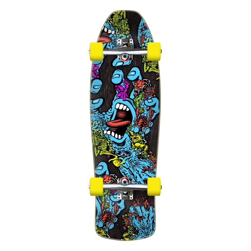 10.32in Roskopp Screaming Five Santa Cruz Premium Skate Cruiser No Color 10.32in x 34.0in
