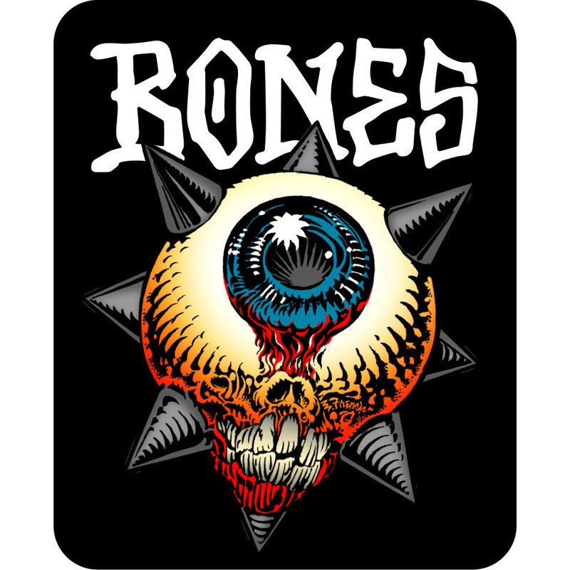 BONES WHEELS Iron Sun Sticker