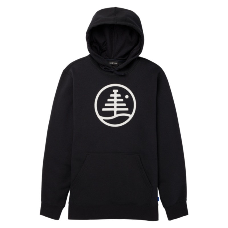 Burton Family Tree Hoodie True Black MD