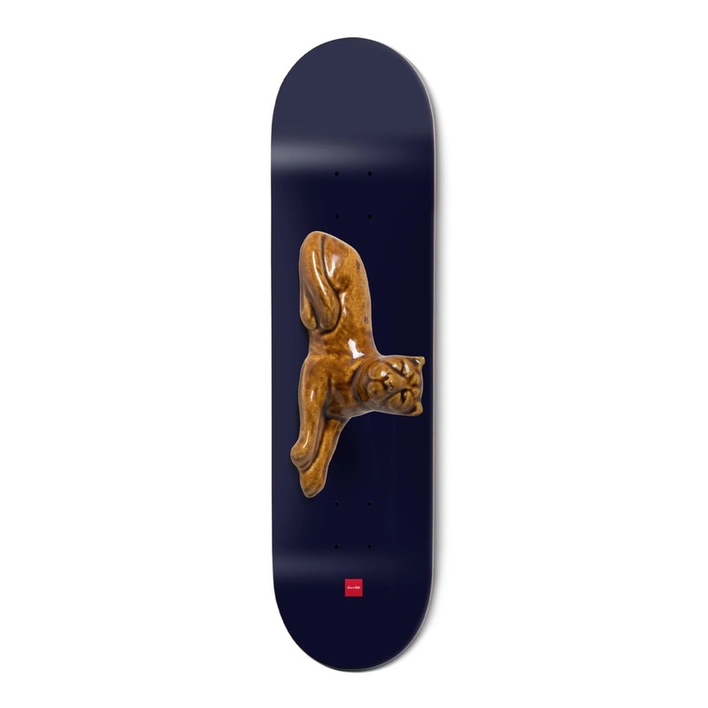 Chocolate – 8.5″ Porcelain Carl Aikens Deck – Blue 8.5″