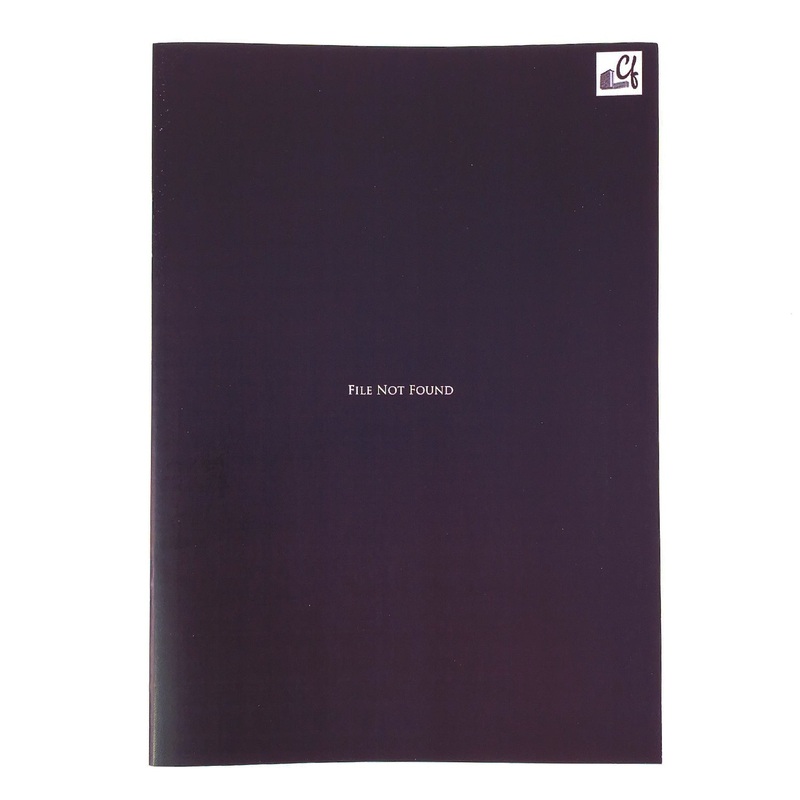 File Not Found Zine – Issue 1