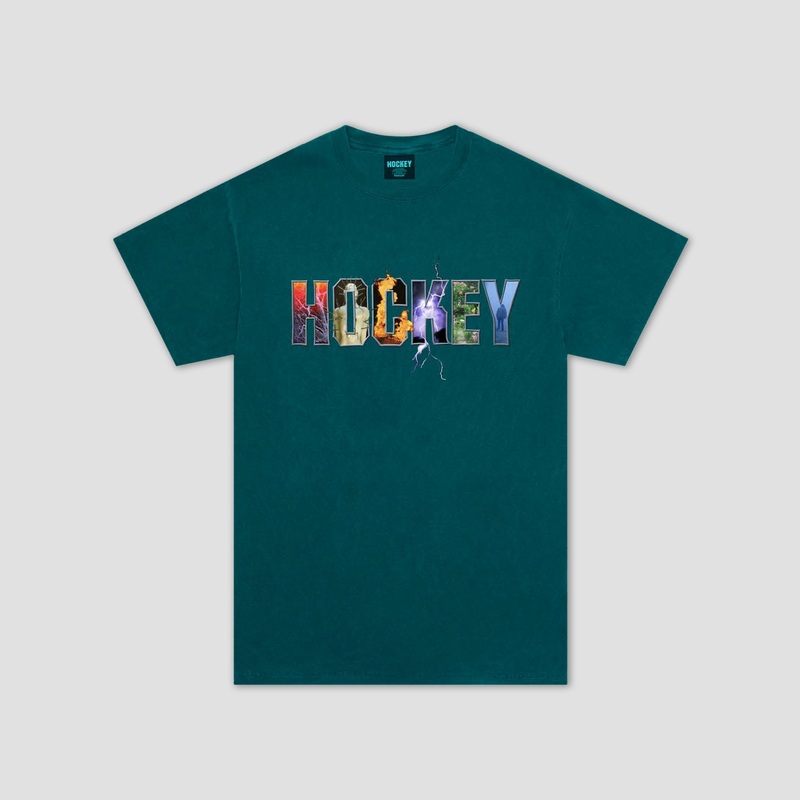 Hockey Dave’s Arena T-Shirt Topaz Blue Small
