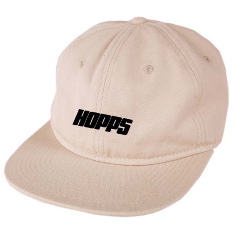Hopps Big Hopps 6-Panel Strap-Back Hat Khaki One size fits all