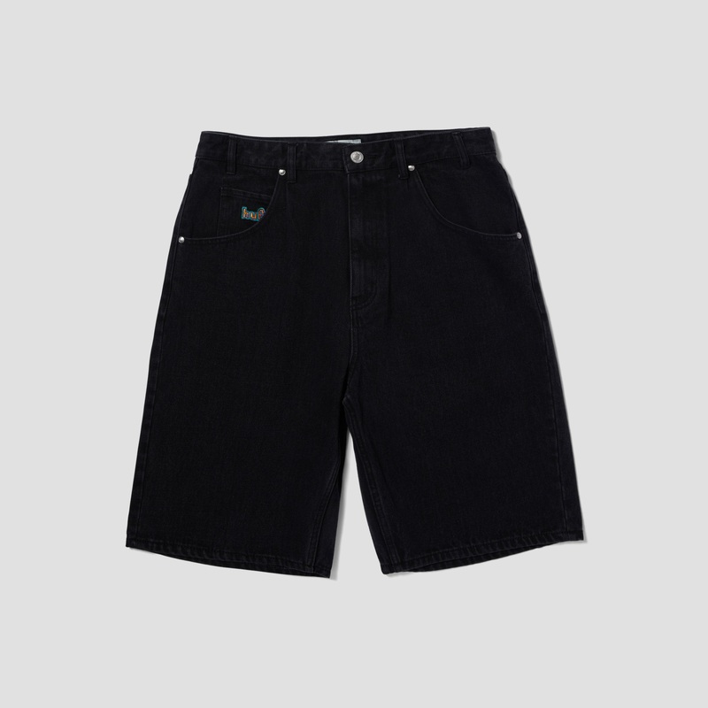 HUF Cromer Short Washed Black 28