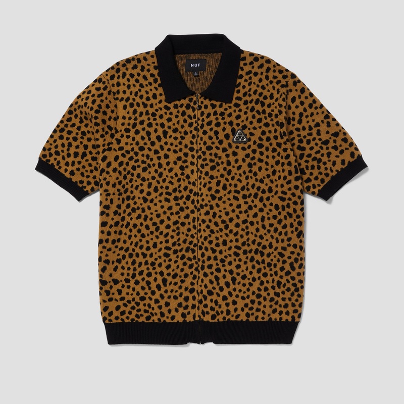 Huf Instinct Bowling Sweater Brown Small