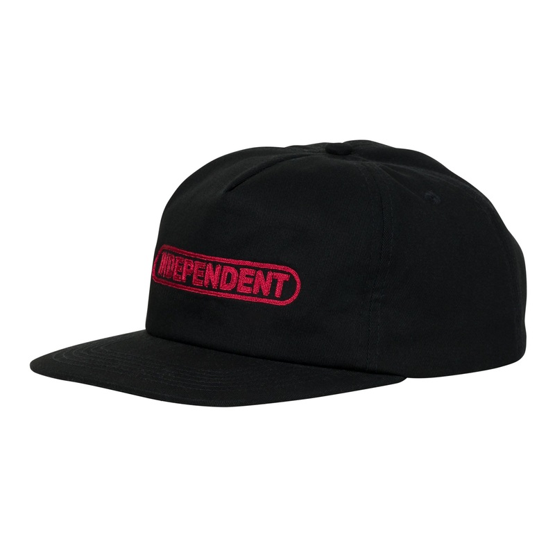 Independent Baseplate Snapback Mid Profile Hat Tan