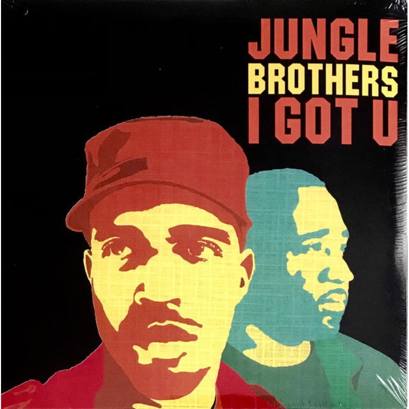 Jungle Brothers  I Got U Blue & Brown Color 2xLP Vinyl LP Record