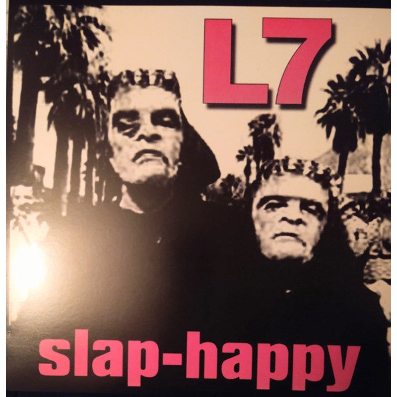 L7 – Slap Happy Gray Marble Color Vinyl LP Record