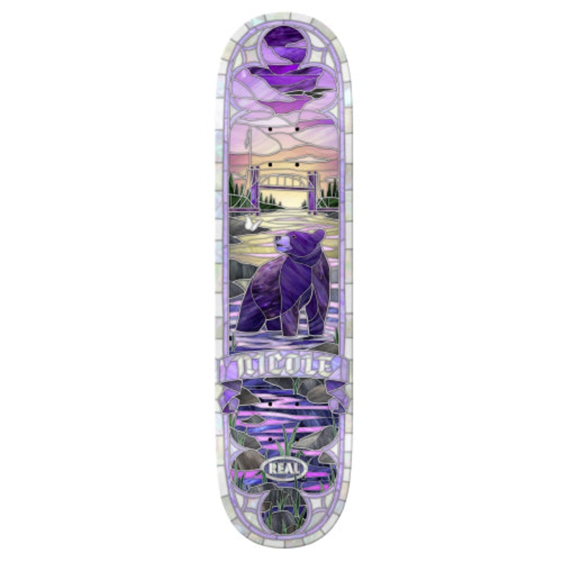 Real Nicole Hause Cathedral Skateboard Deck True Fit 8.38″ 8.38″