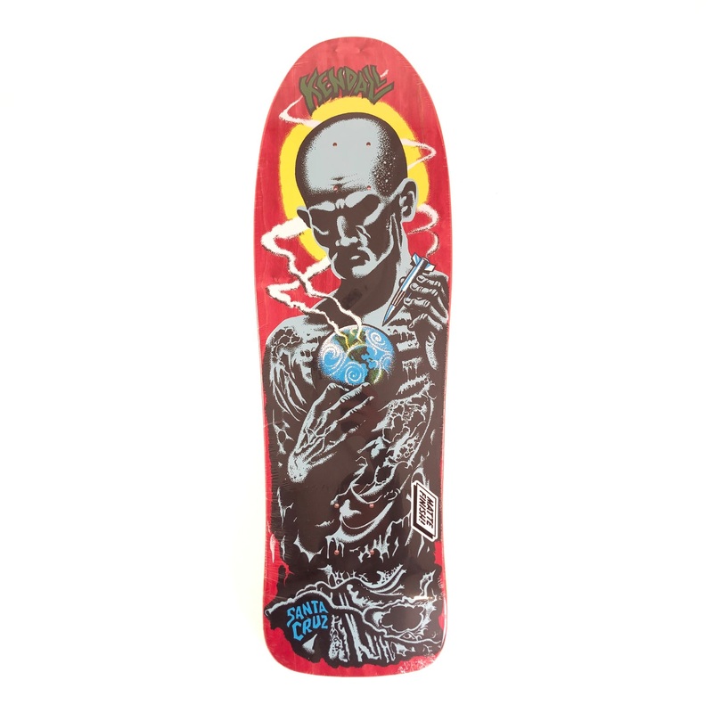 Santa Cruz 9.75″ Kendall Atomic Man Deck – Multi