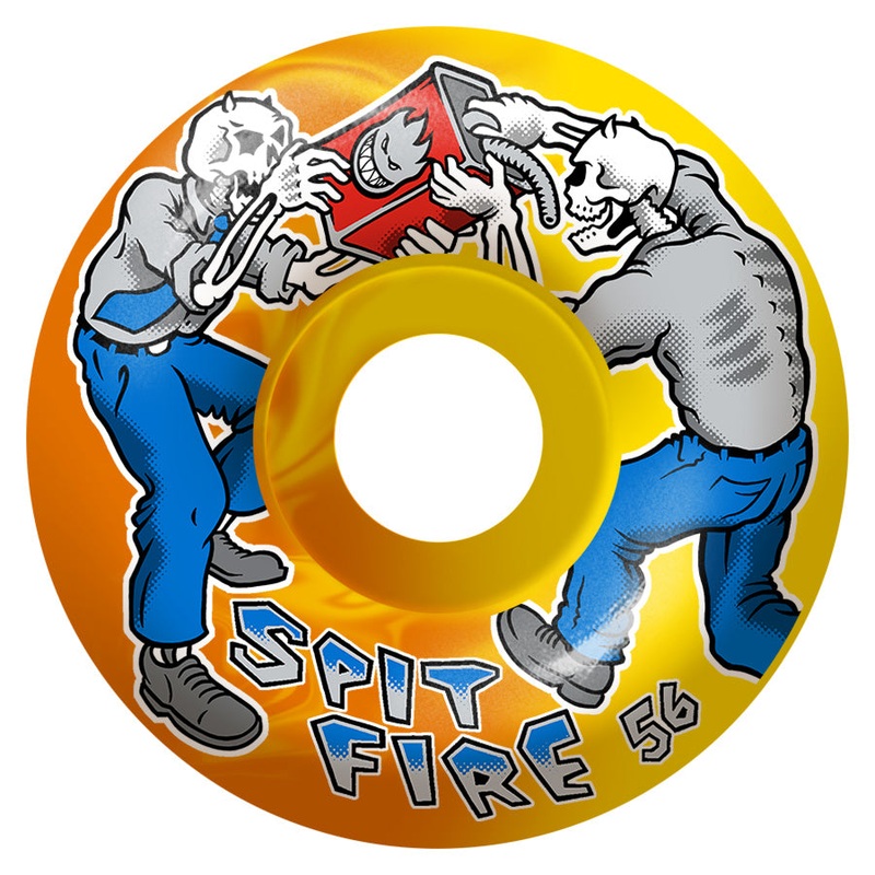 Team Firefight Swirl 99A Classic Formula Wheels (56mm) 99A 56 MM