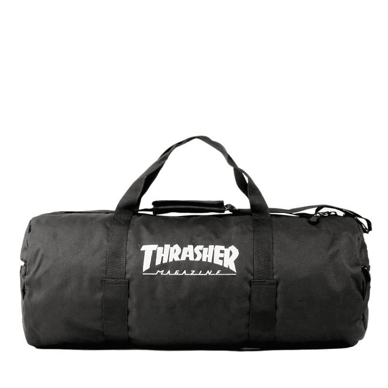 Thrasher Bag Logo Duffel Bag – Black