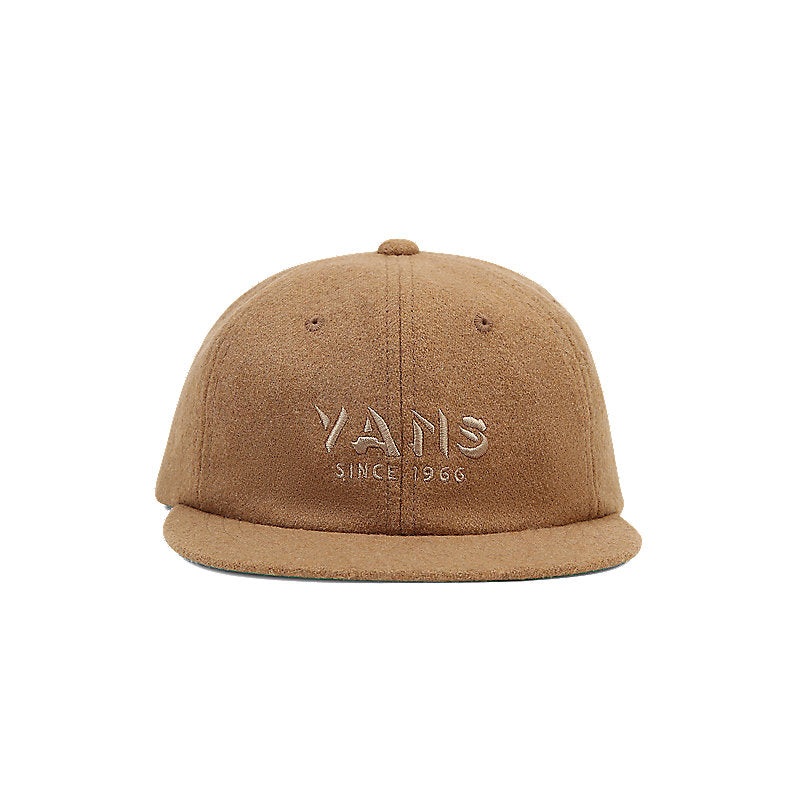 VANS CLARK VINTAGE UNSTRUCTURED HAT BROWN OS