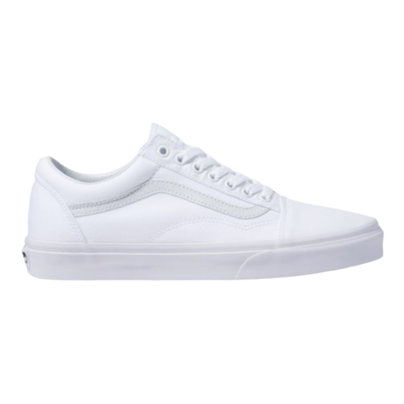 VANS OLD SKOOL TRUE WHITE CANVAS 3.5 M/ 5 W