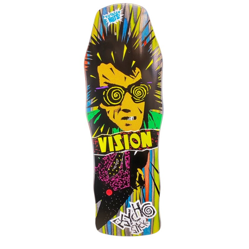 Vision Original Psycho Stick LTD Swirl 10″ Skateboard Deck