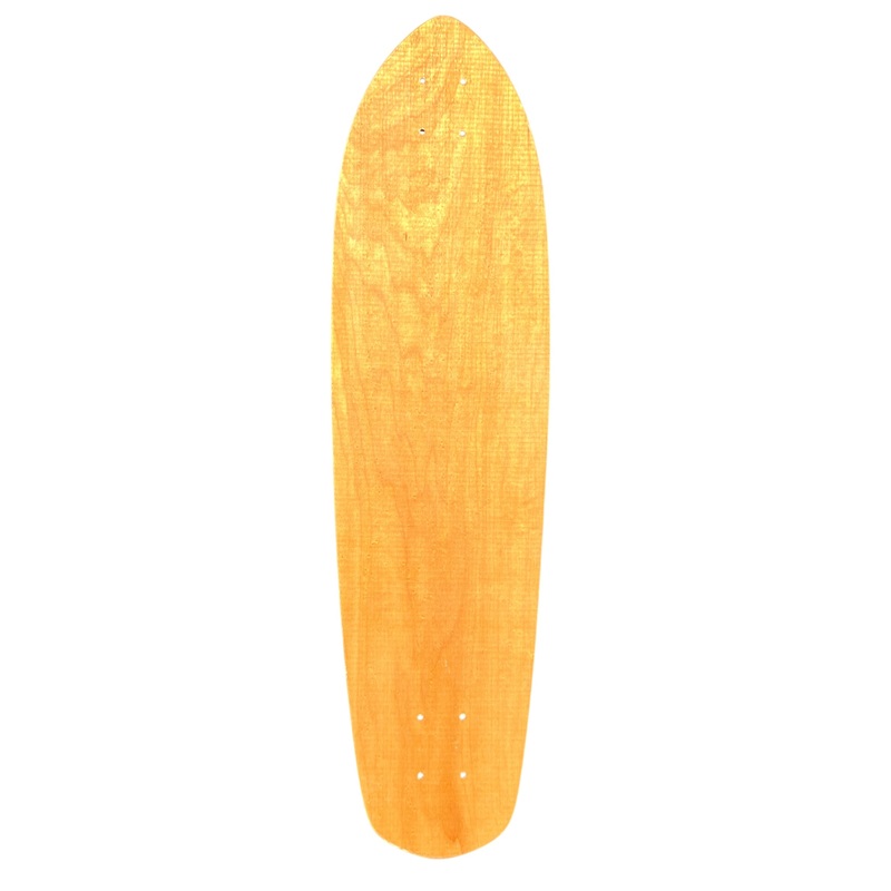 33 Cambered Flexy Slalom Skateboard Deck