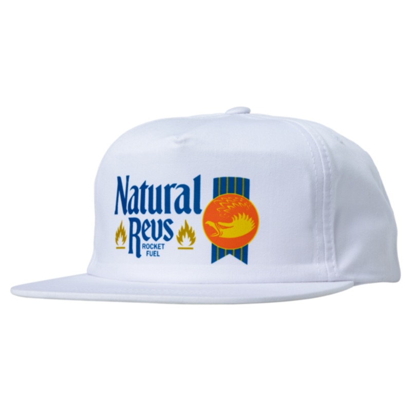 Anti Hero Skateboards “Natty Revs” White Snapback