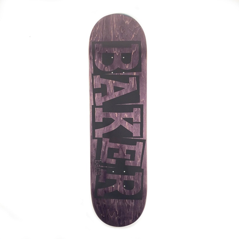 Baker Skateboards Sammy Baca Ribbon Skateboard Deck Grey Veneer – 8.475″