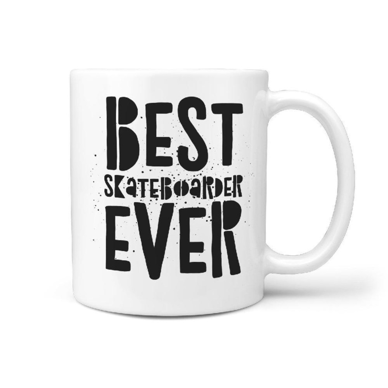 Best Skateboarder Ever Mug White