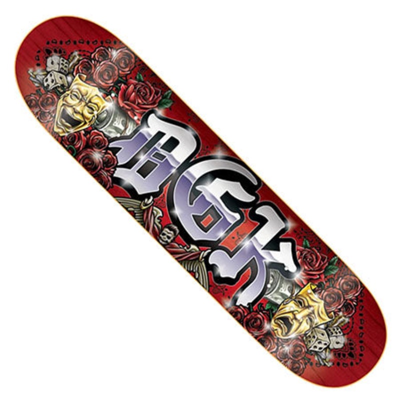 DGK Our Life Deck Red 8.5 x 32.125 WB:14.25