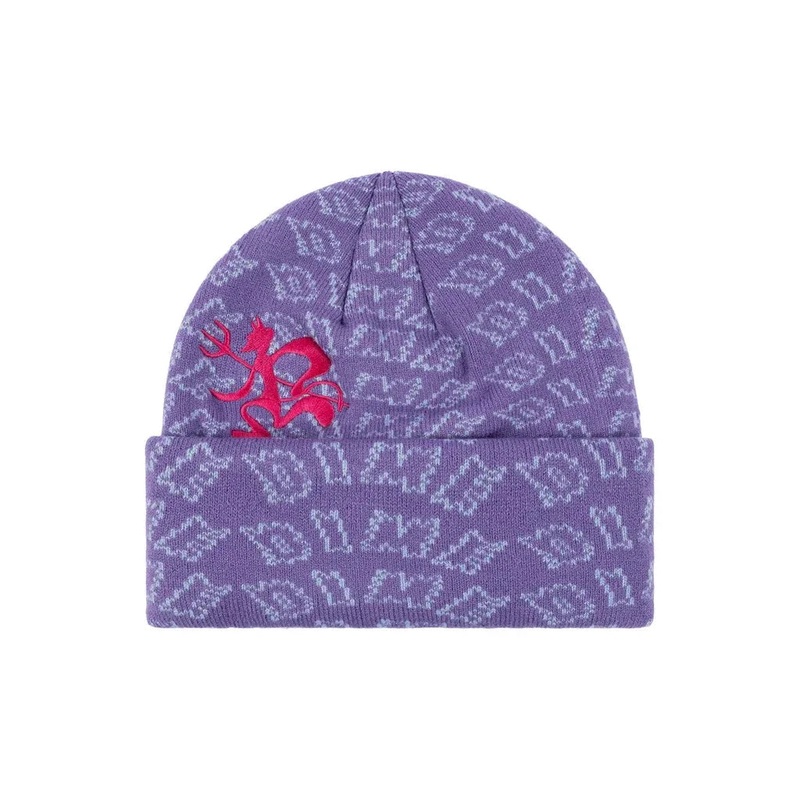 Dime Chopper Fold Beanie Lavender