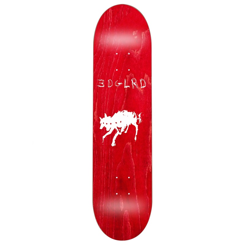 EDGLRD Hell Hound Red 8.75″ Deck