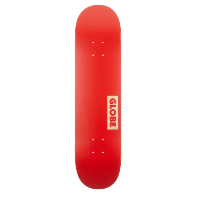 Globe Goodstock Red Deck 7.75 in 7.75 in