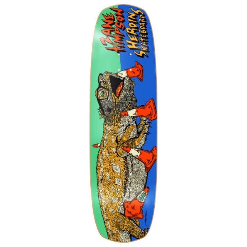 Heroin Zane Dude Symmetrical Skateboard Deck 9.0″ 9.0″