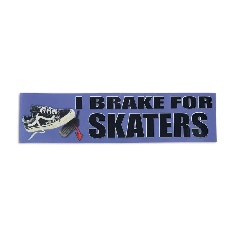 Jenkem Brake For Skaters Bumper Sticker