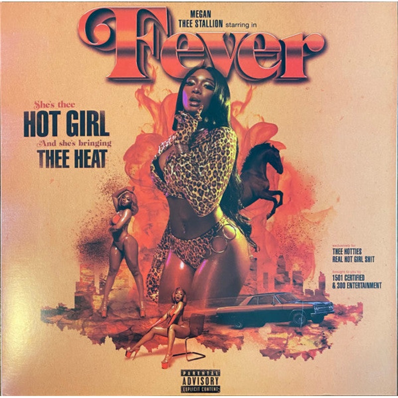 Megan Thee Stallion – Fever Color Vinyl LP Record *Unofficial Release*