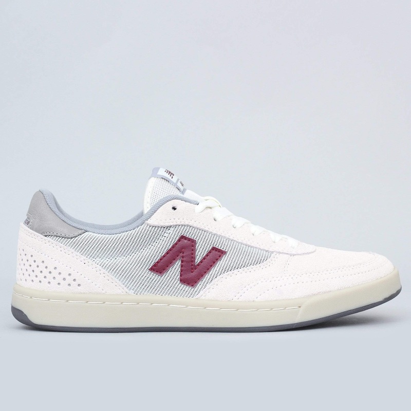New Balance Numeric 440 Shoes White / Burgundy UK7