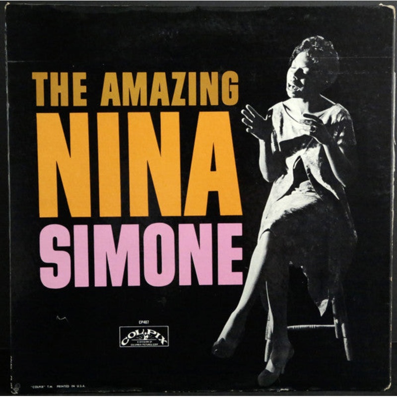 Nina Simone  The Amazing Nina Simone Vinyl LP Record Mono Pressing *Used 1959 Release*