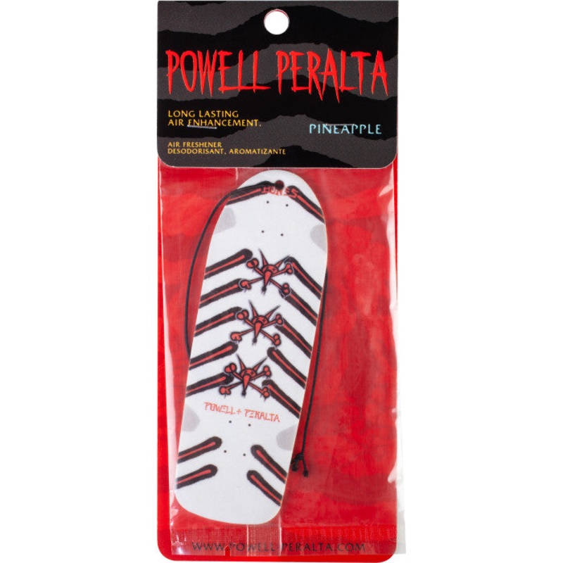 POWELL PERALTA RAT BONES WHITE PINEAPPLE AIR FRESHENER