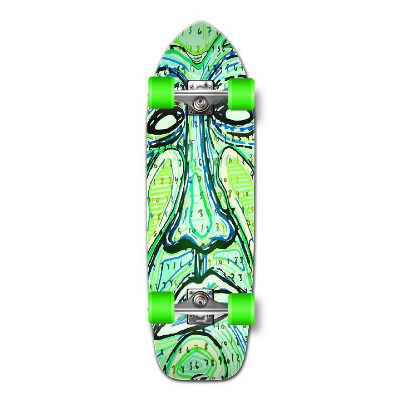 Punked Old School Longboard Complete – Countdown Complete