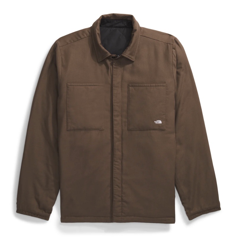 The North Face Afterburner Insulated Flannel Black/Smokey Brown MD