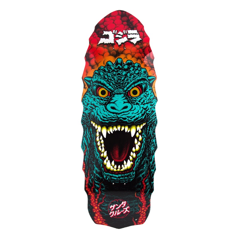 11in Godzilla Destroyer Santa Cruz Skateboard Deck