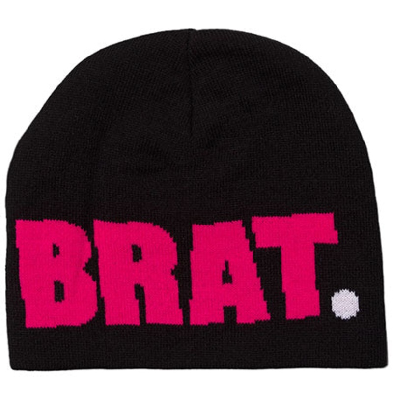 Carpet Company Brat Beanie Black One size fits all