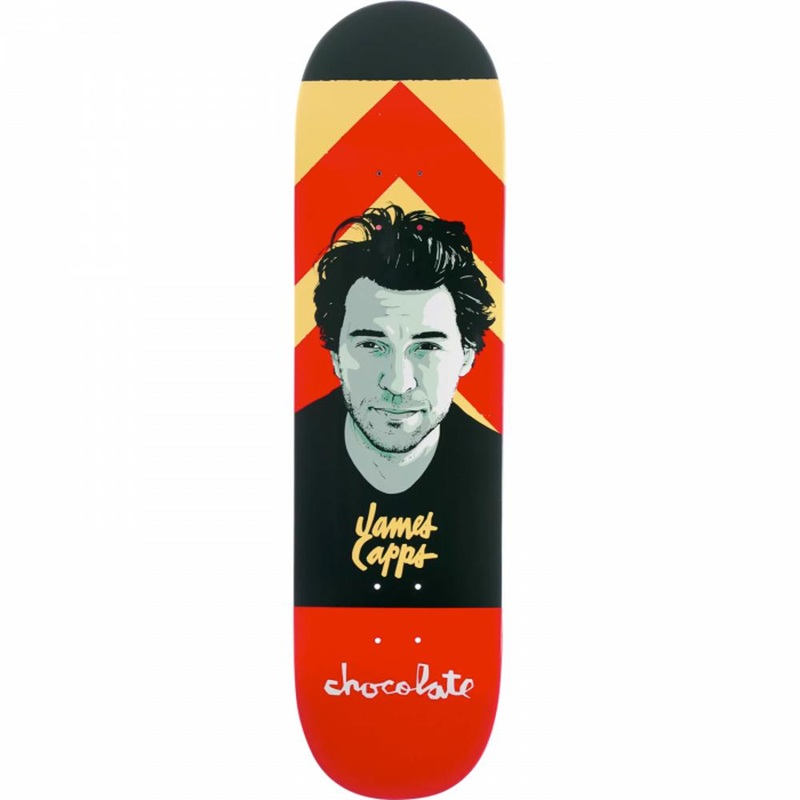 Chocolate Capps Portrait 8.0″ Skateboard Deck