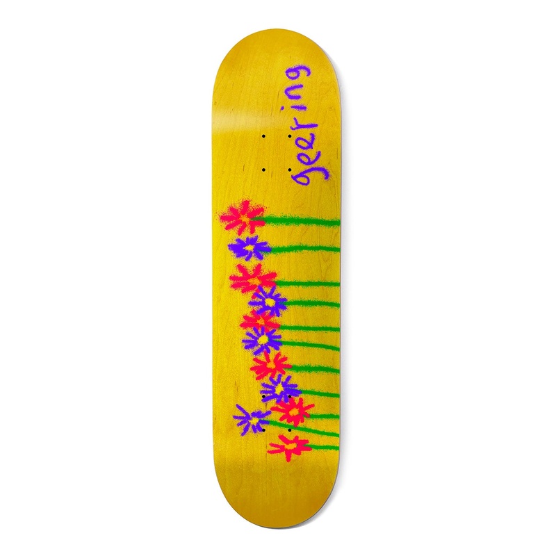 Girl – 8.375″ – Flowers One Off Breana Geering Deck – Yellow