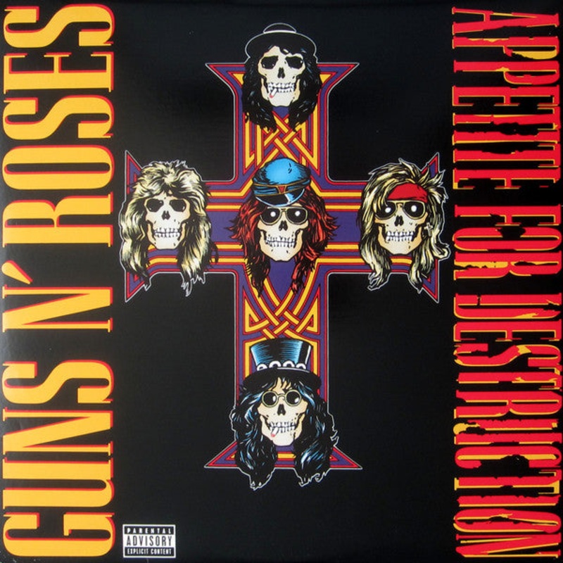 Guns ‘N Roses – Appetite For Destruction Vinyl LP Record