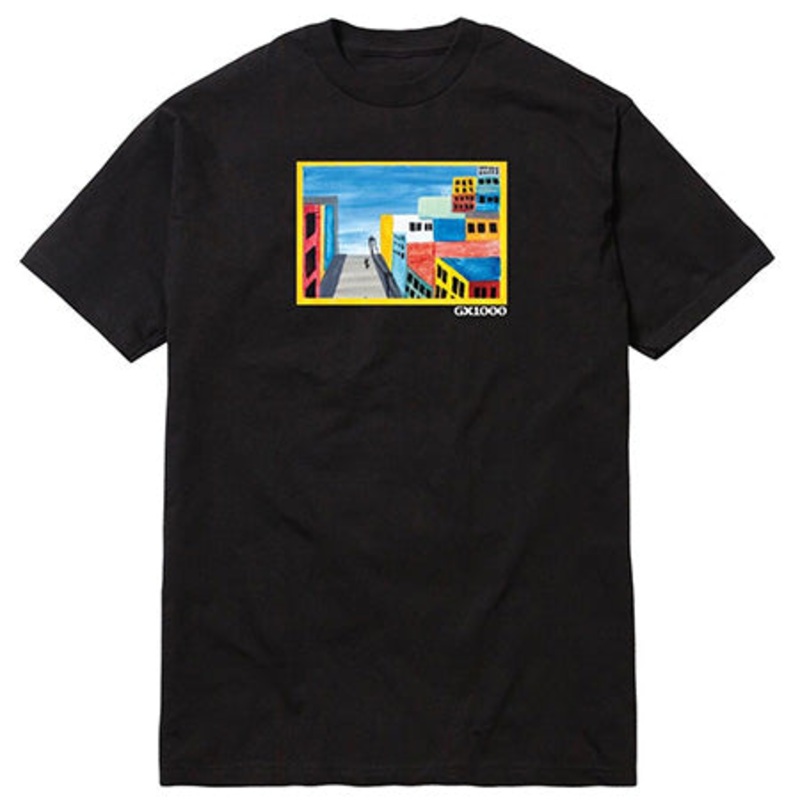 GX1000 Sunset T Shirt Black Large