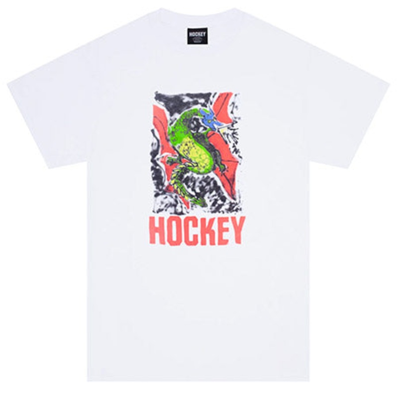 Hockey Air Dragon T Shirt White Extra Large